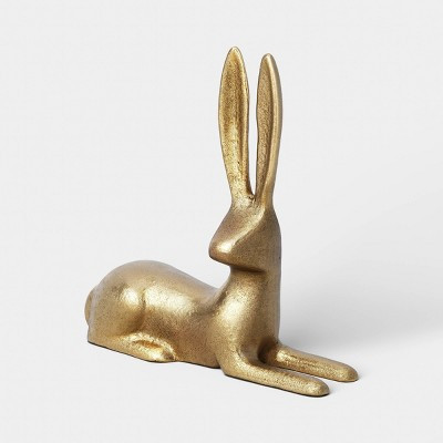 Easter Gold Metal Laying Bunny - Threshold™ | Target