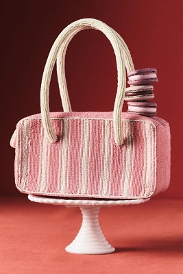 Beaded Box-Shaped Bag | Anthropologie (US)