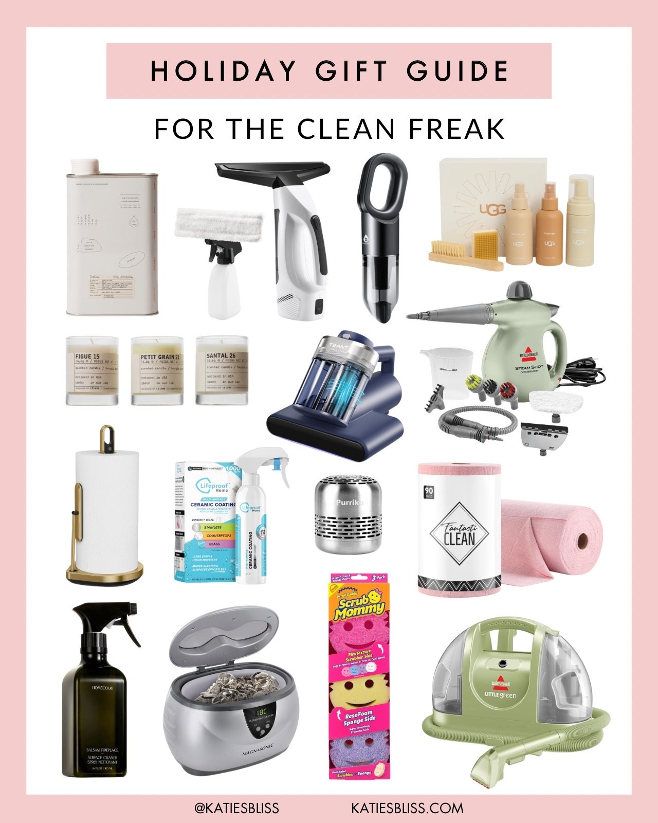 Holiday gift guide ✨ Clean Freak
 
For the person who actually loves cleaning 🙋 These gadgets + organizers make life easier. Save this + shop in my LTK!




#LTKHoliday #LTKHome #LTKGiftGuide