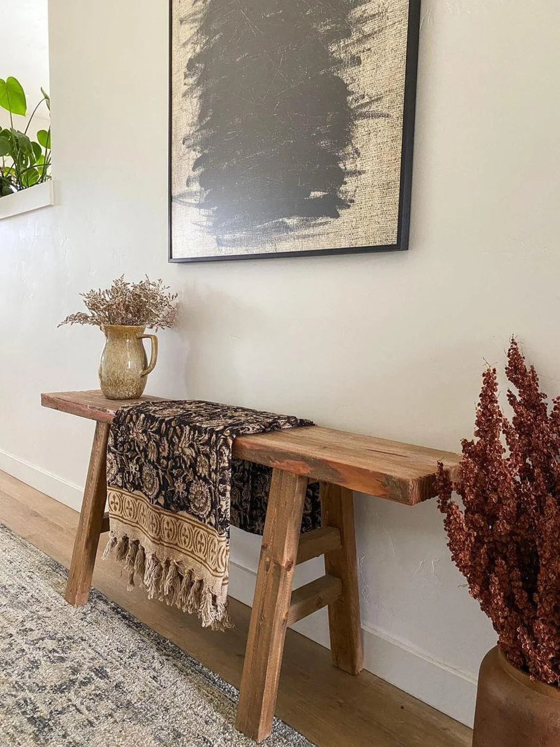 A And E Textiles House Sofa Décor Room Décor Handmade Throw Handblock print Throw Cotton Throw ... | Walmart (US)