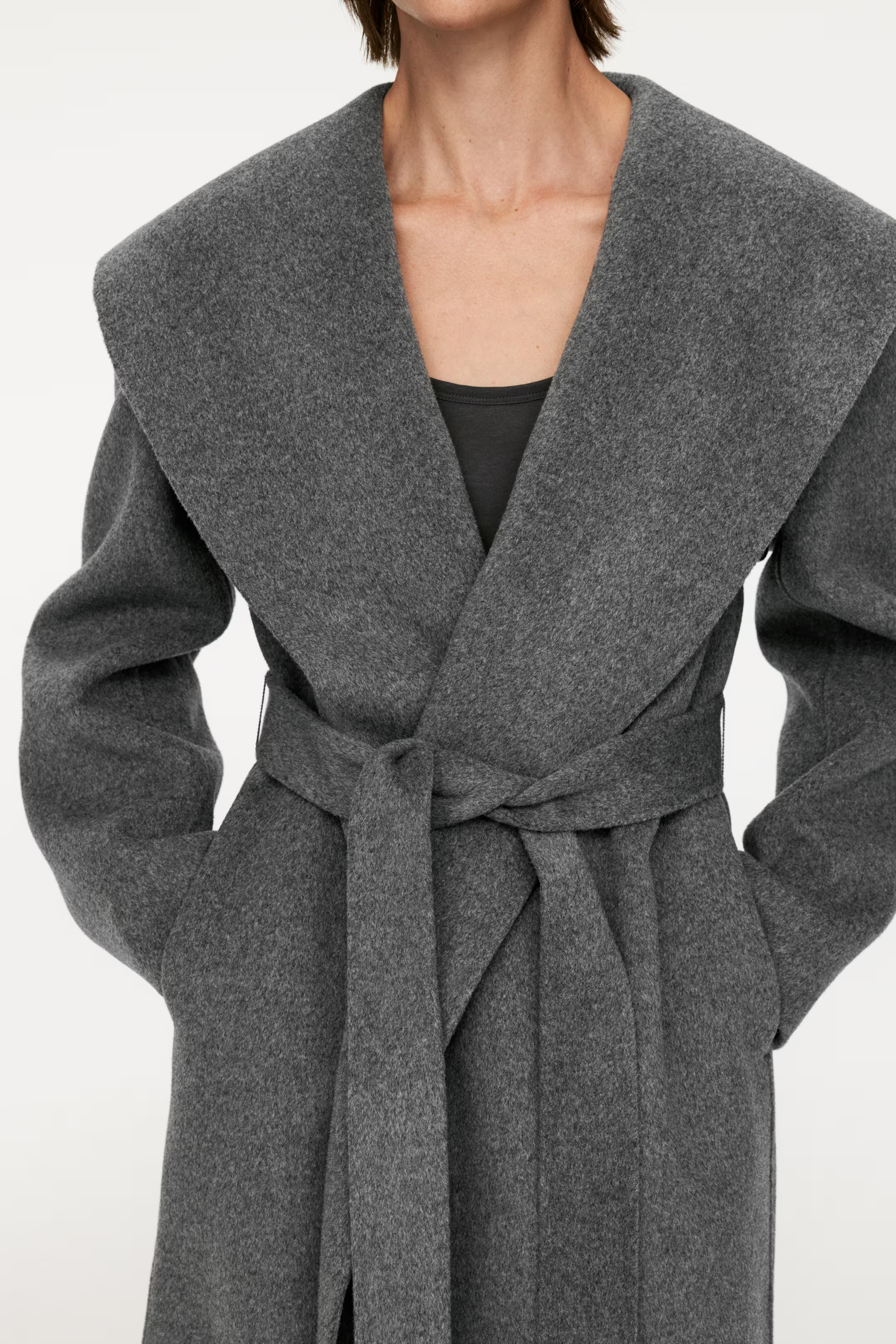 Mantel mit Schalkragen | H&M (DE, AT, CH, NL, FI)