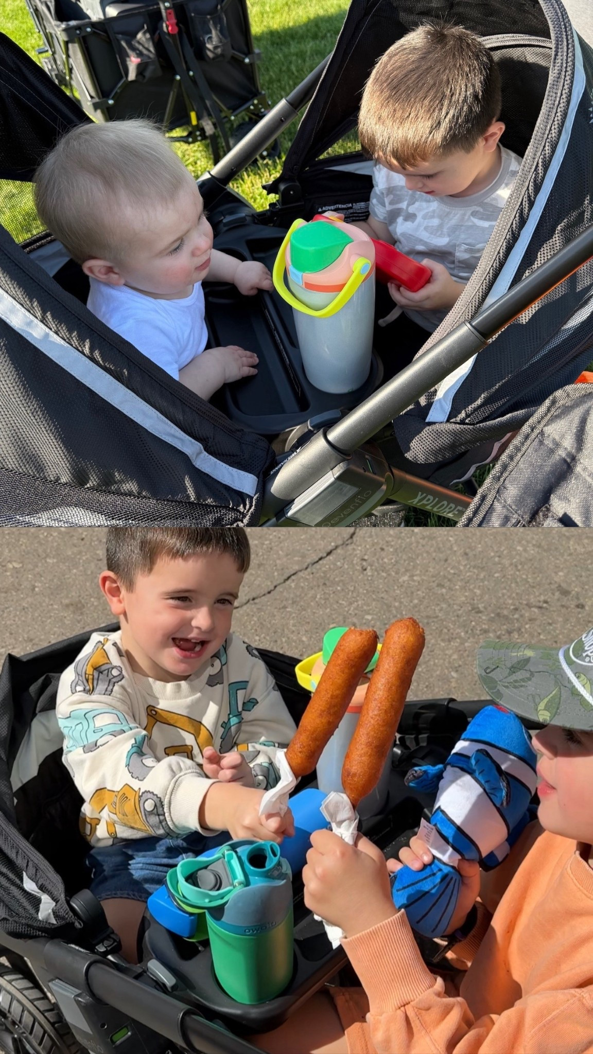 #ad | You can get our @evenflobaby Pivot Xplore wagon 20% off with a Target Circle coupon after trading in an old car seat to be recycled during the @Target Car Seat Trade In Event (4/19-5/2)! Coupon good through 5/16!! Can’t wait to use this again this season. Been awesome for the soccer field, fair and park outings! 

#TargetPartner #Target #evenflobaby #targetbaby 


#LTKmomlife #LTKKids #LTKSaleAlert