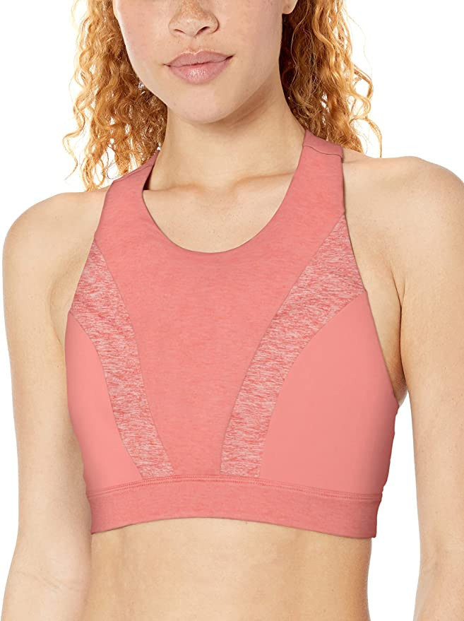Core 10 Women's Studiotech High Neck Longline Yoga Bralette Sports Bra | Amazon (US)