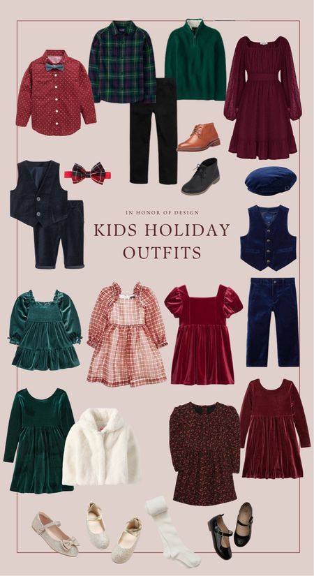 Boys & Girla Holiday outfit ideas 🎄✨

#LTKfindsunder50 #LTKGiftGuide #LTKSeasonal