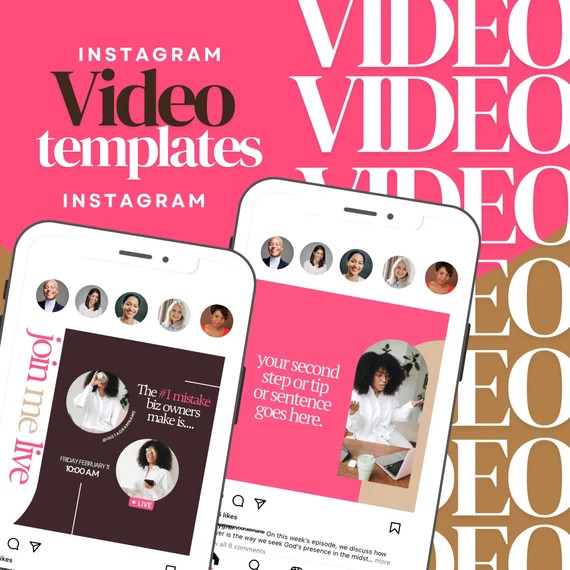 Instagram Video Templates I Canva Video Templates I Business Video | Etsy (CAD)
