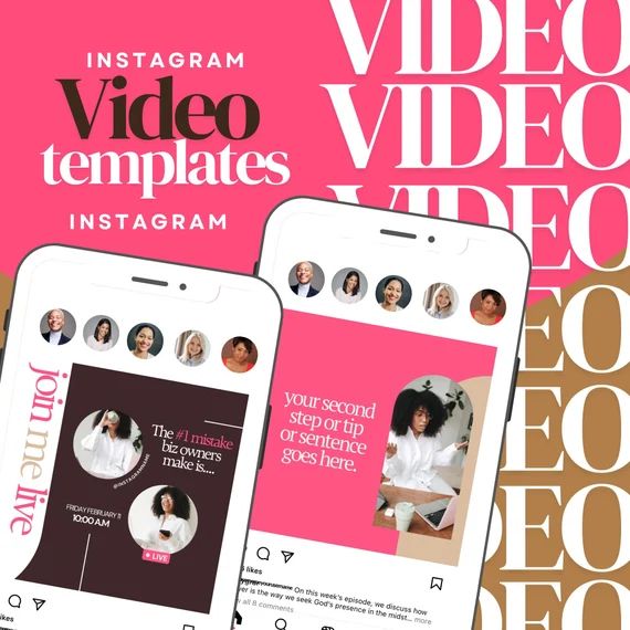 Instagram Video Templates I Canva Video Templates I Business Video | Etsy (CAD)