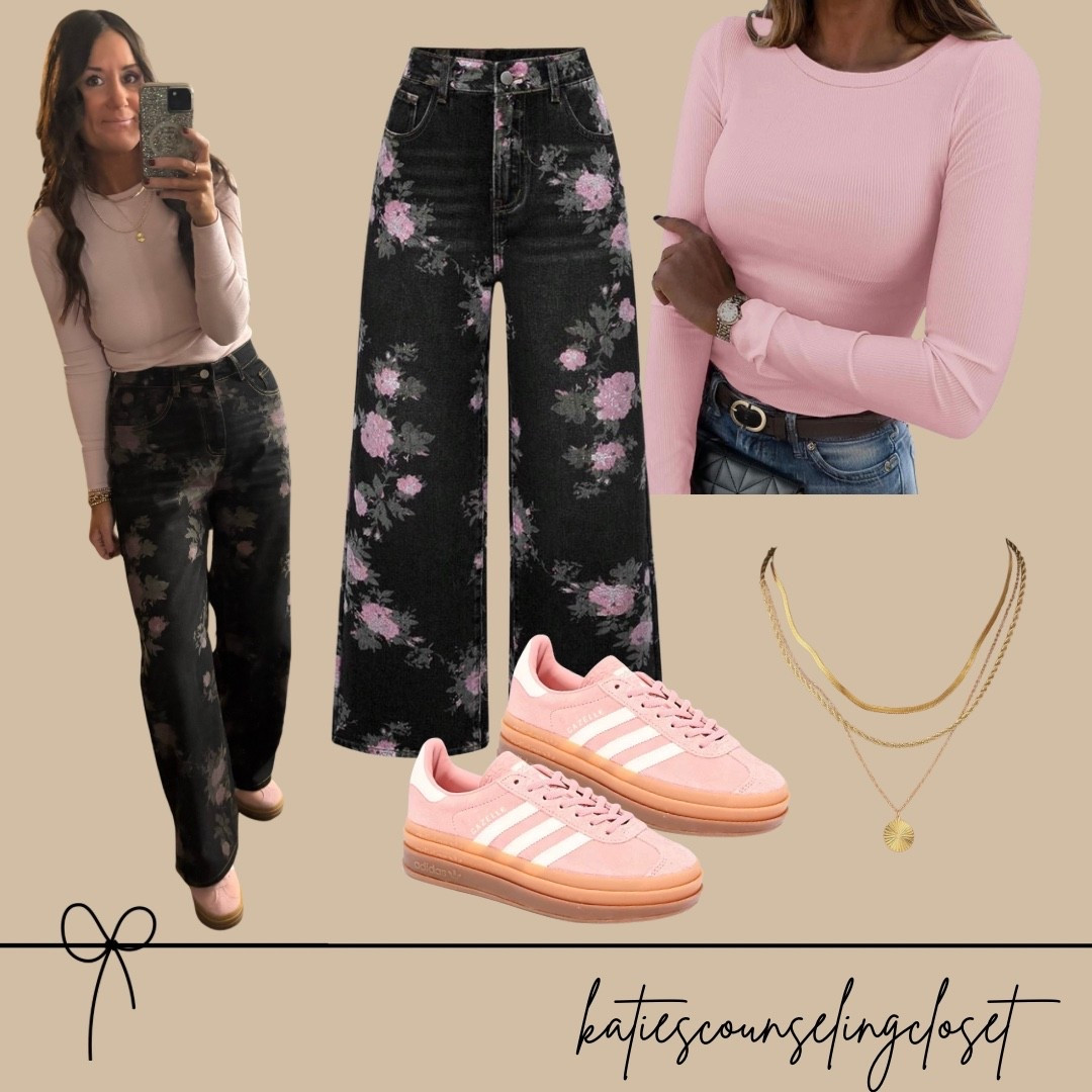 Another cute pair of pants from SHEIN 🌸

#sheinfashion #sheinstyle #affordablestyle #ootd 

#LTKootd