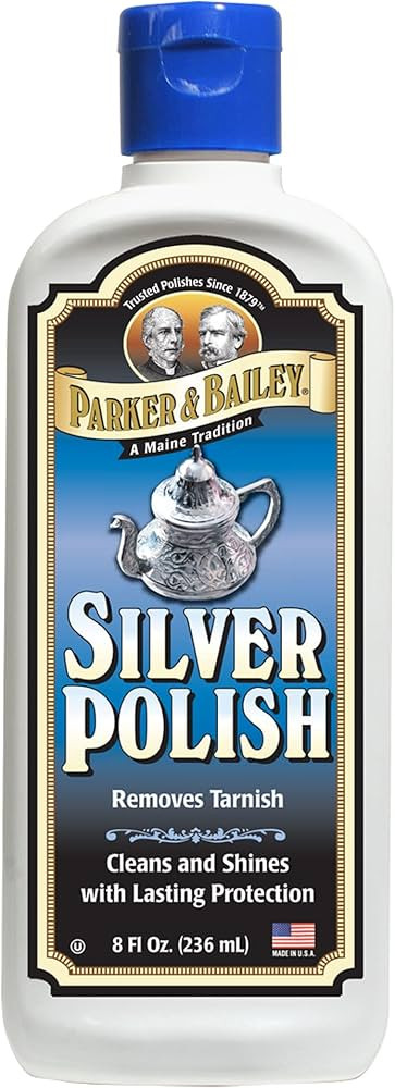 Parker & Bailey Silver Cleaner – Removes Tarnish and Restores Shine on Jewelry, Antiques, Utens... | Amazon (US)