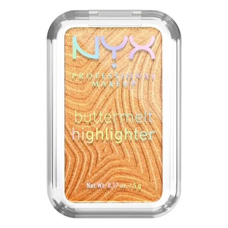 NYX Professional Makeup Buttermelt Powder Highlighter 12H Wear Butta Bling 30 | Walmart (US)