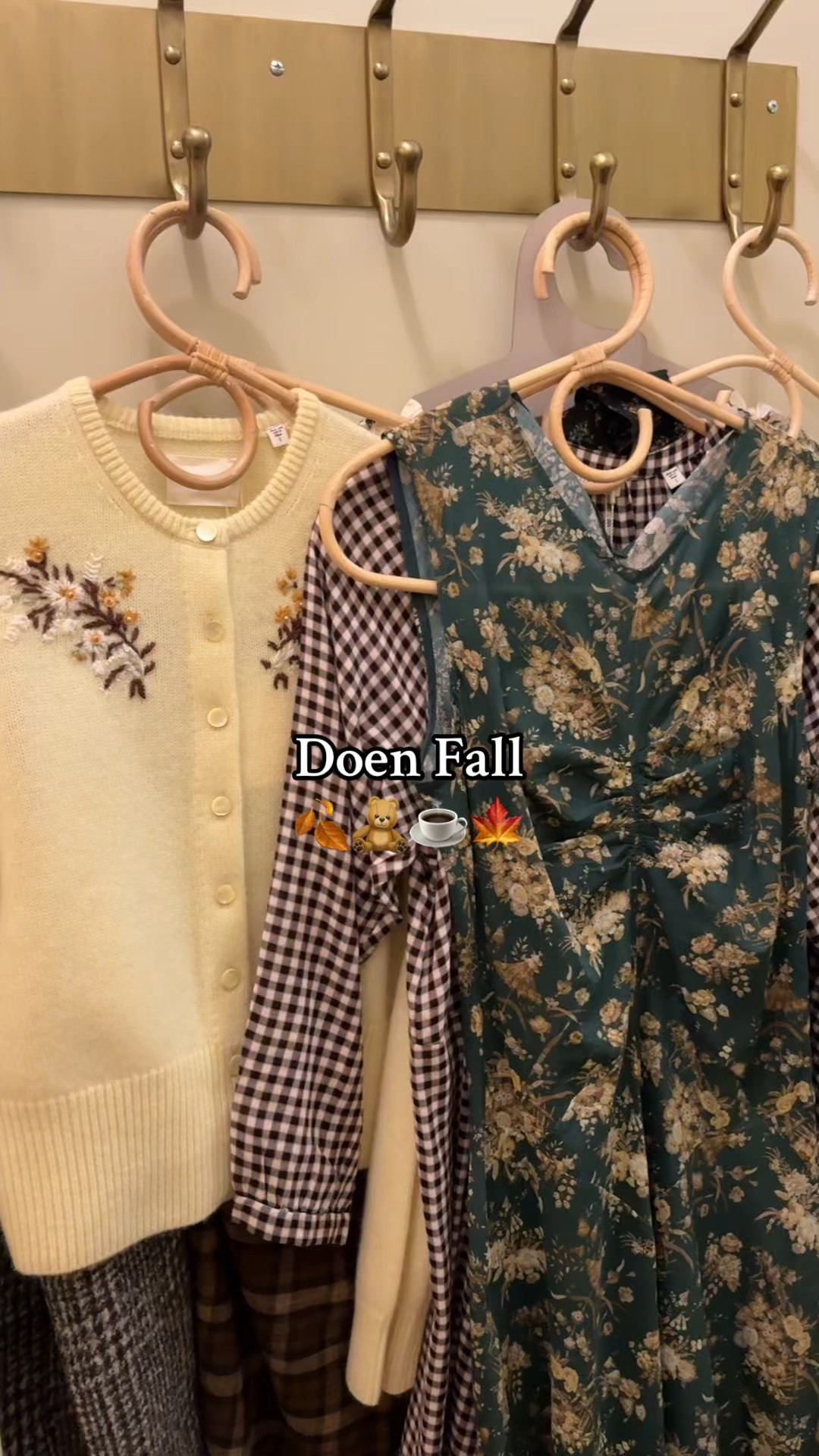 Doen Fall Collection try-on ✨ Feminine and dreamy Fall dresses and knits. In today’s video I’m trying  Doen Fairchild sweater, Doen Langston jacket, Doen Ginette dress, Doen Madelaine dress 

#LTKStyleTip #LTKSeasonal