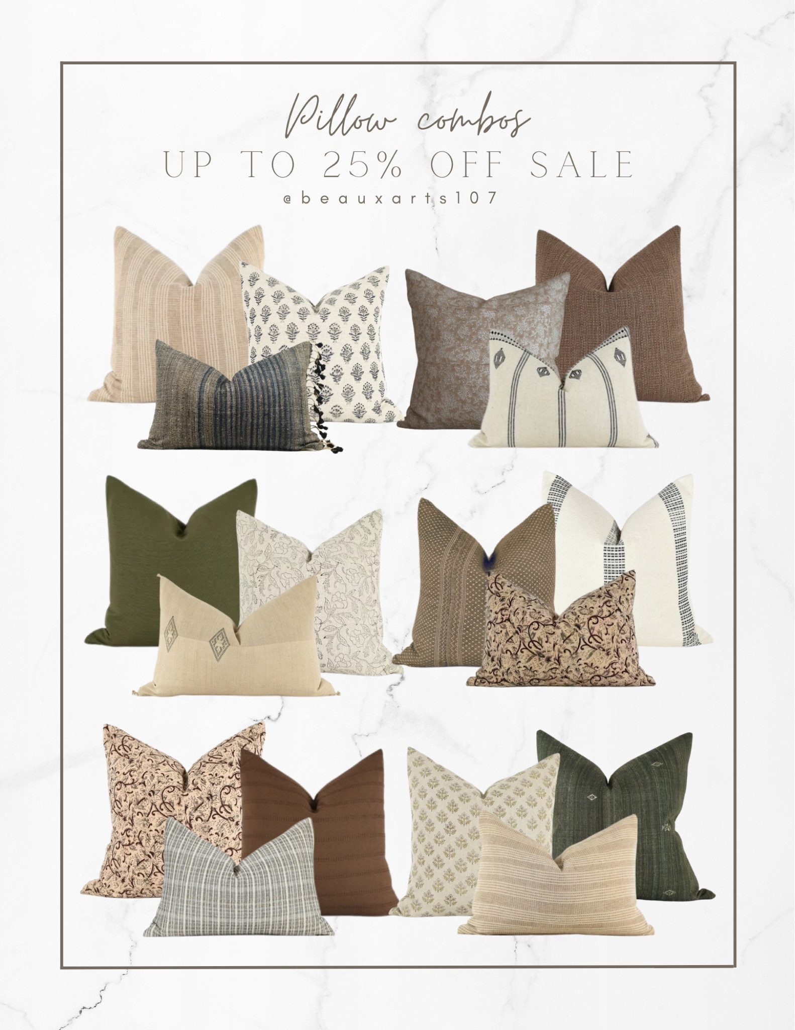 Beautiful pillows from one of my favorite shops! She’s having a sale right now up to 25% off

#LTKhome #LTKsalealert #LTKfindsunder100