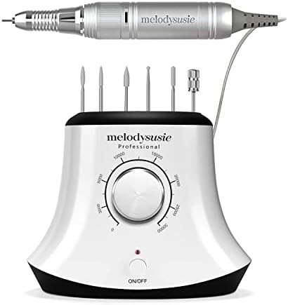 MelodySusie 30000 RPM Professional Nail Drill-Scarlet, High Speed, Low Heat, Low Noise, Low Vibra... | Amazon (US)