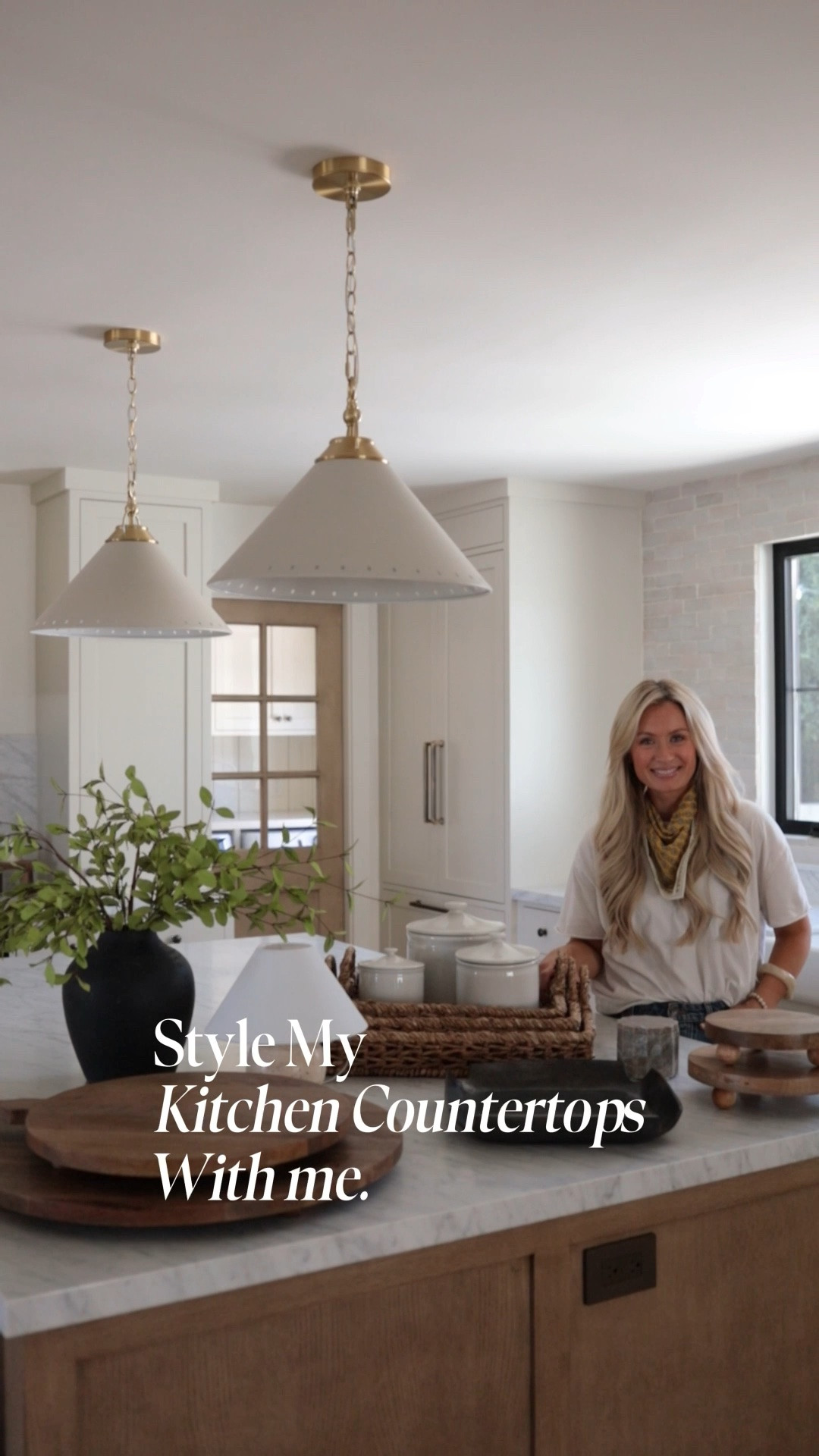 Spring styling in the kitchen always starts with the little layers 🤍 Wood boards, a woven tray, warm lighting, timeless counter stools, and the prettiest canisters to make everyday spaces feel styled but still lived in. Found so many favorites from @jossandmain that instantly made the kitchen feel lighter for spring and summer.

#jossandmainpartner #jossandmainedit #myjossandmain

#LTKSeasonal #LTKHome #LTKSaleAlert
