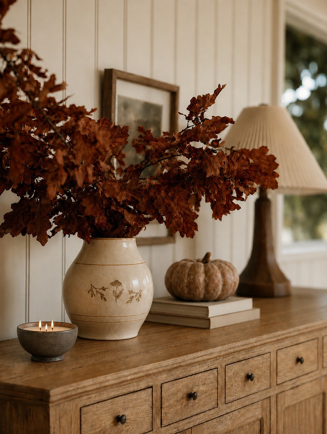 A little taste of fall, right at home. 🍂

#FallDecor #FallHomeDecor #CozyHome #HomeDecor #InteriorDesign #AutumnDecor #EnglishCottage #CollectedHome #CozyInteriors #HomeInspiration