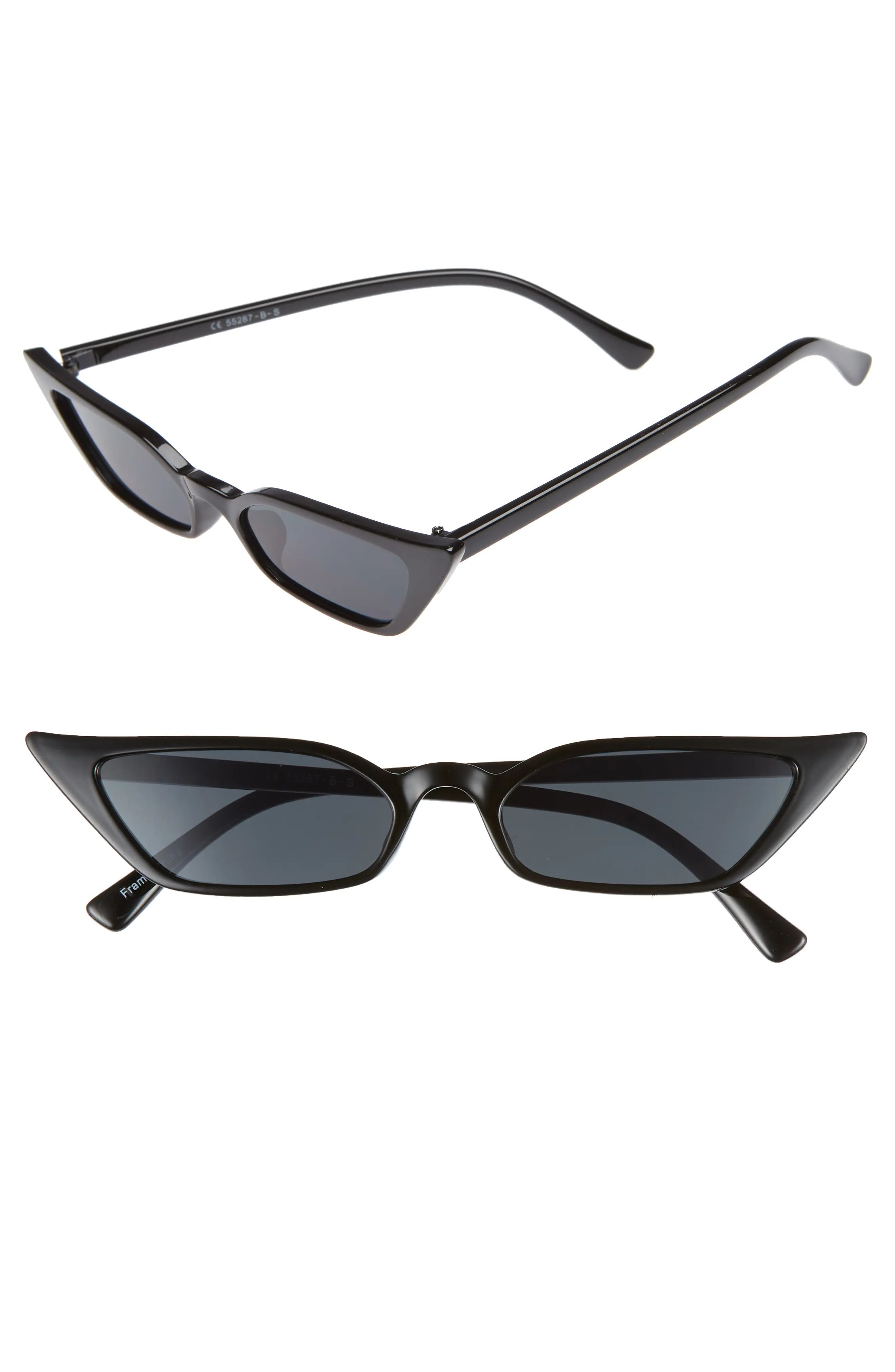 Women's Glance Eyewear 52Mm Cat Eye Sunglasses - | Nordstrom