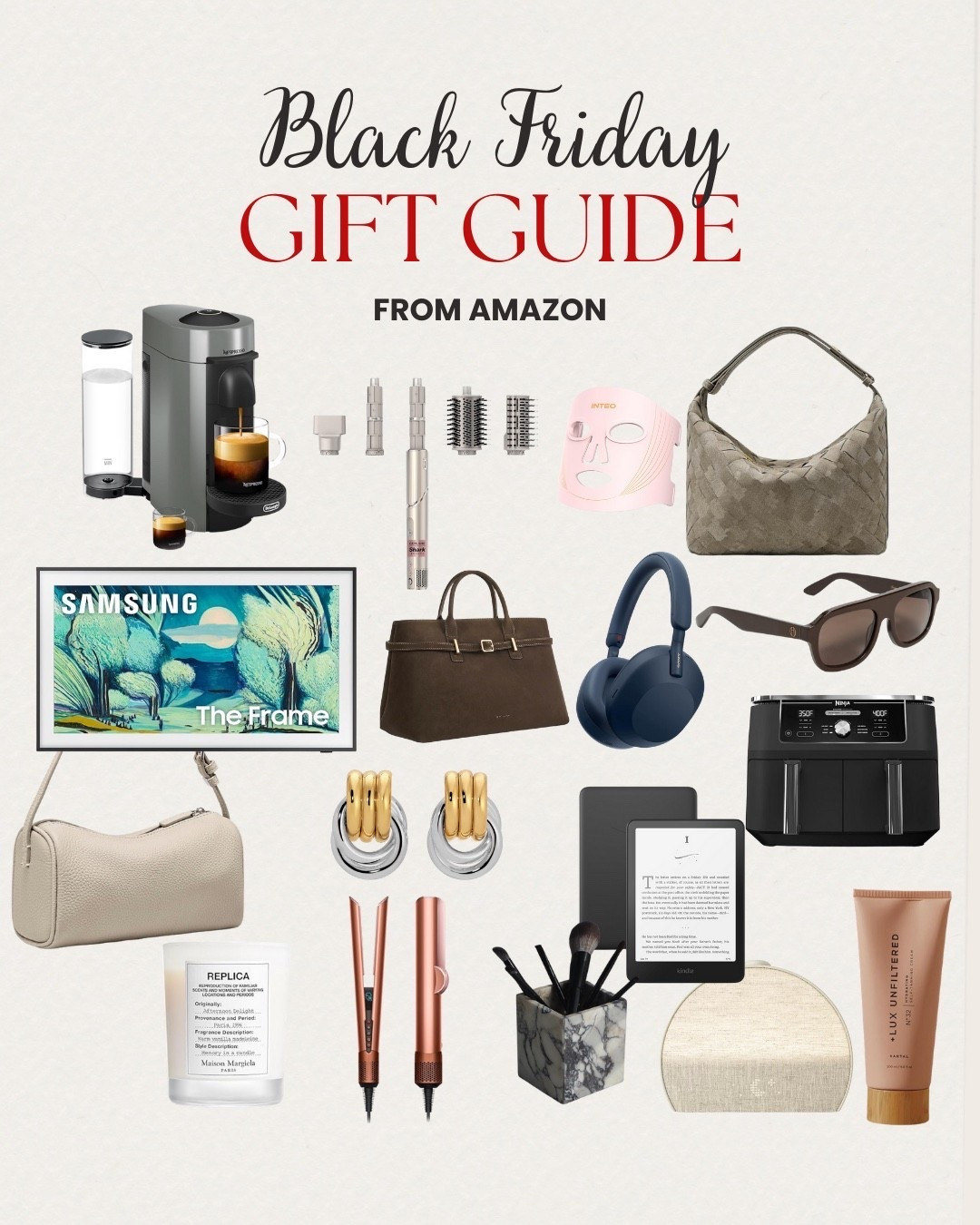Black Friday gift guide is here and everything is from Amazon. 🖤🚨‼️Rounding up the best Black Friday deals on Amazon from holiday gift ideas, luxe gifts, beauty, home, tech gifts,handbags and cozy favorites. Make sure to shop these sales before they sell out!

#LTKHoliday #LTKCyberWeek #LTKSaleAlert