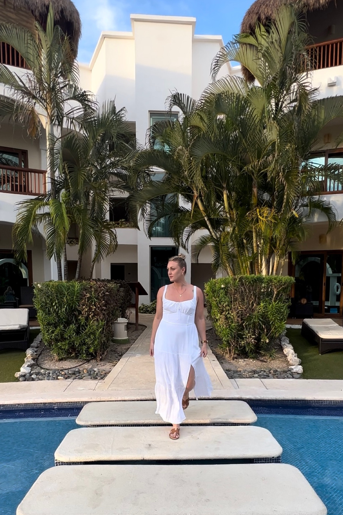 Vacation dress, vacation outfit, beach outfit, beach dress, resort outfits, resort wear, Hollister, Steve Madden 

#LTKshoecrush #LTKtravel