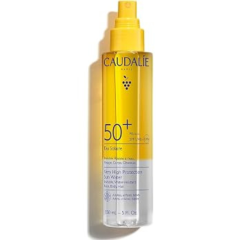 Caudalie Very High Protection Sun Water SPF50+, Invisible Sunscreen Spray for Face & Body, Suitab... | Amazon (UK)