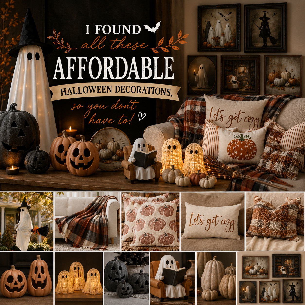 I found so many great Halloween decorations, and they are all at such a great price! A lot of them are on sale! ￼￼

#LTKSeasonal #LTKSaleAlert #LTKHome