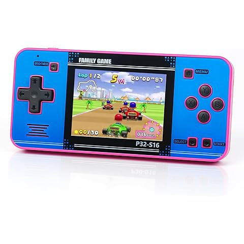 Handheld Game for Kids -Preloaded 220 Retro Video Games, Portable Gaming Player with Rechargeable... | Amazon (US)