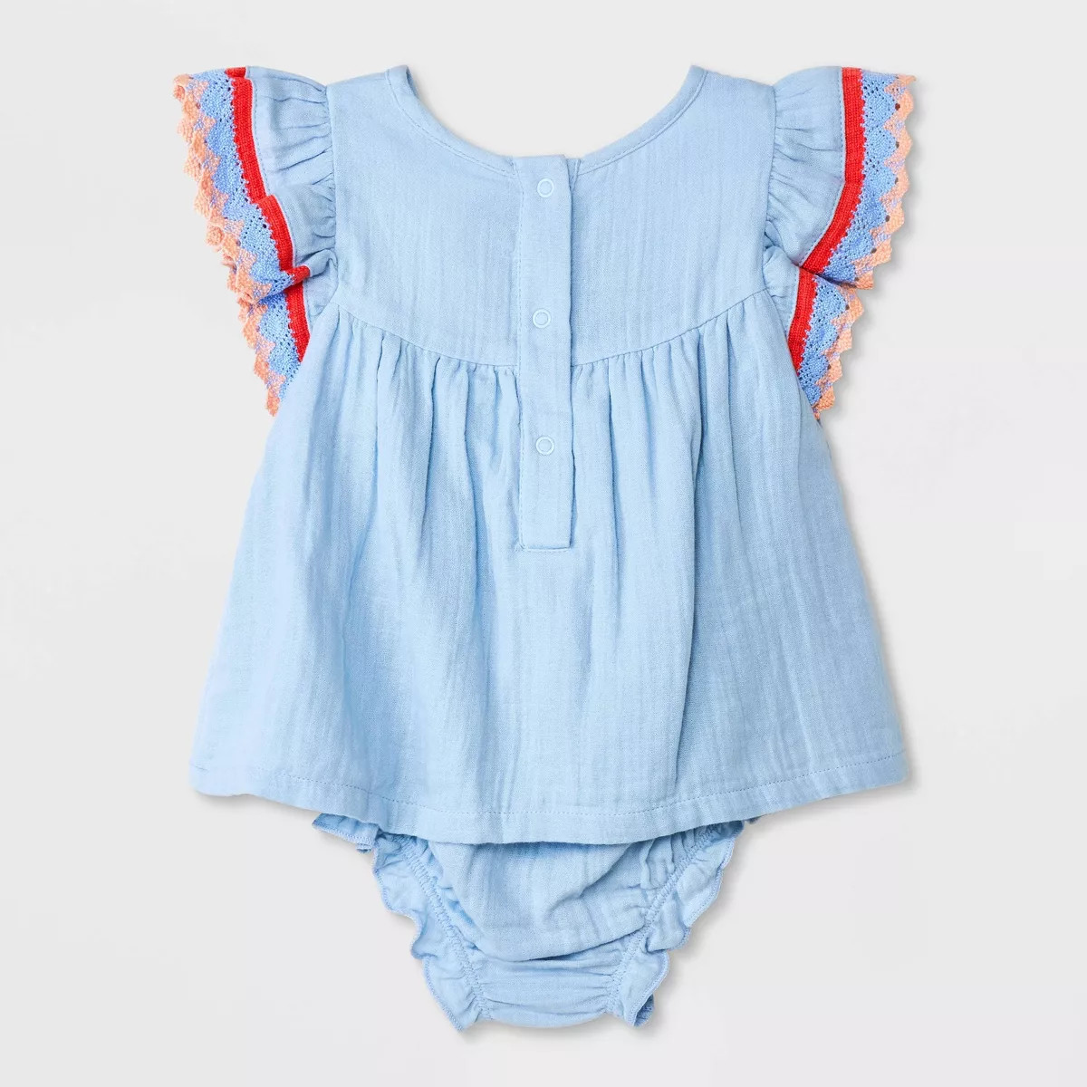 Baby Girls' Ruffle Sleeve Sunsuit - Cat & Jack™ | Target