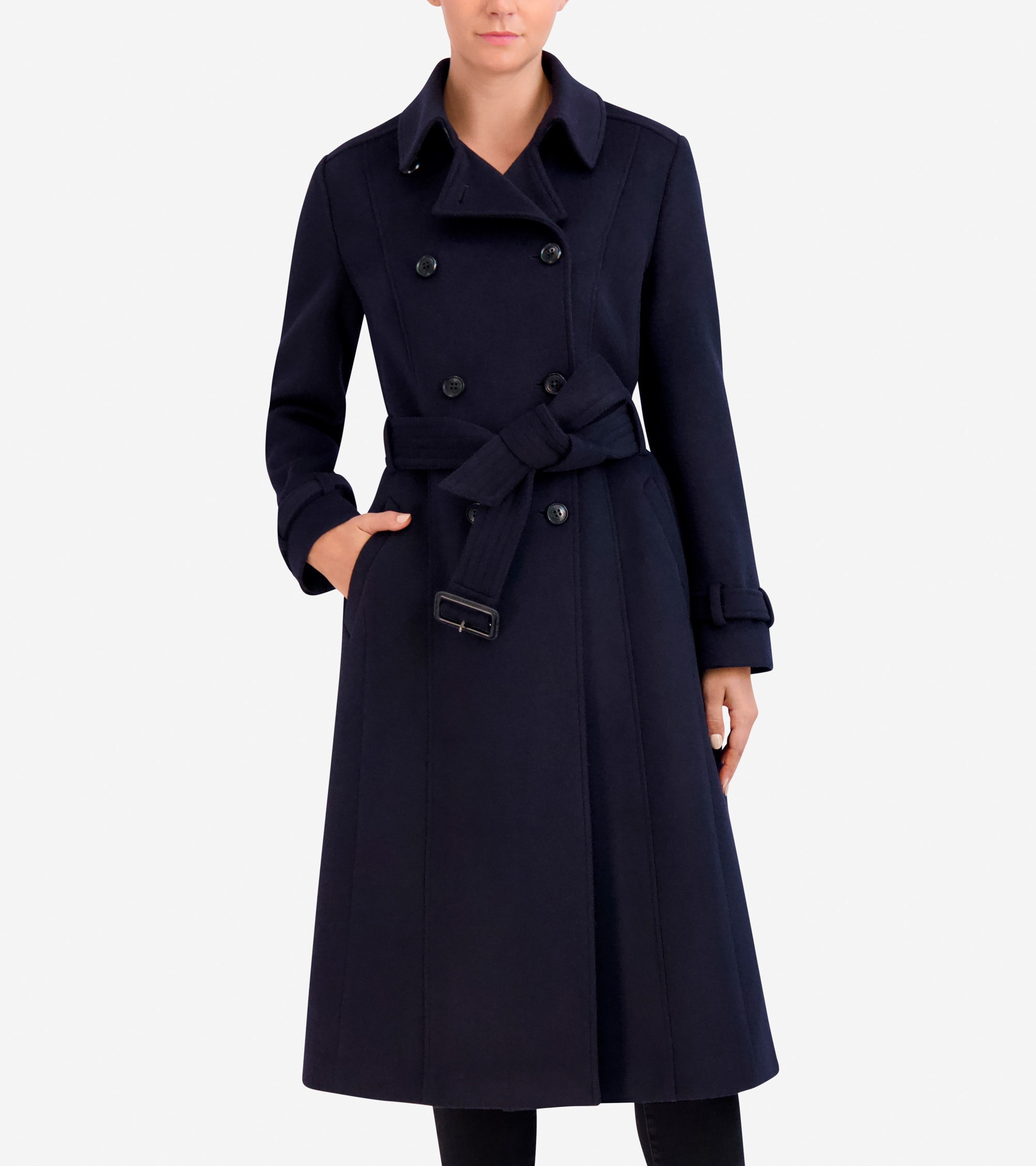 Women's Flared Trench Coat | Cole Haan (US)