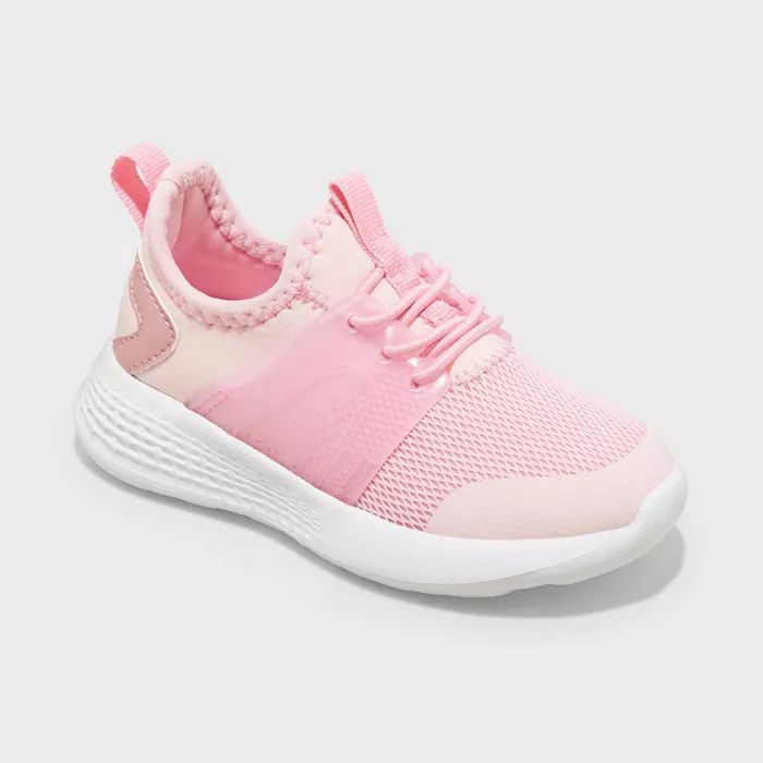 Toddler Cody Slip-On Apparel Sneakers - Cat &#38; Jack&#8482; Pink 7 | Target