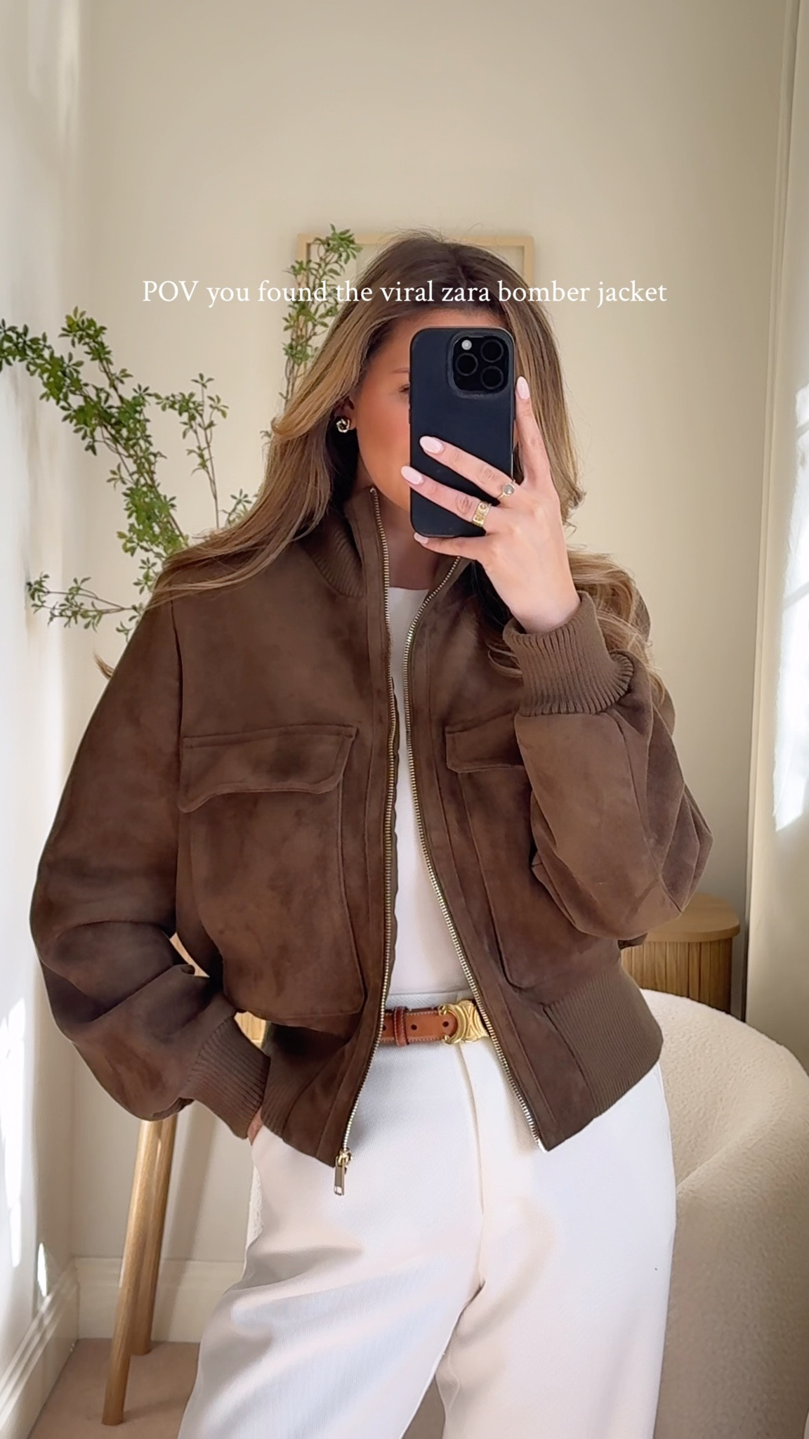 POV you find the viral Zara suede bomber jacket 👏🏼

#LTKuk #LTKspring #LTKeurope