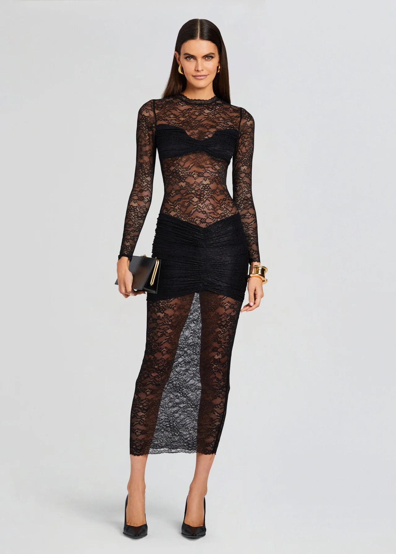 Ellie Lace Midi Dress | Retrofete