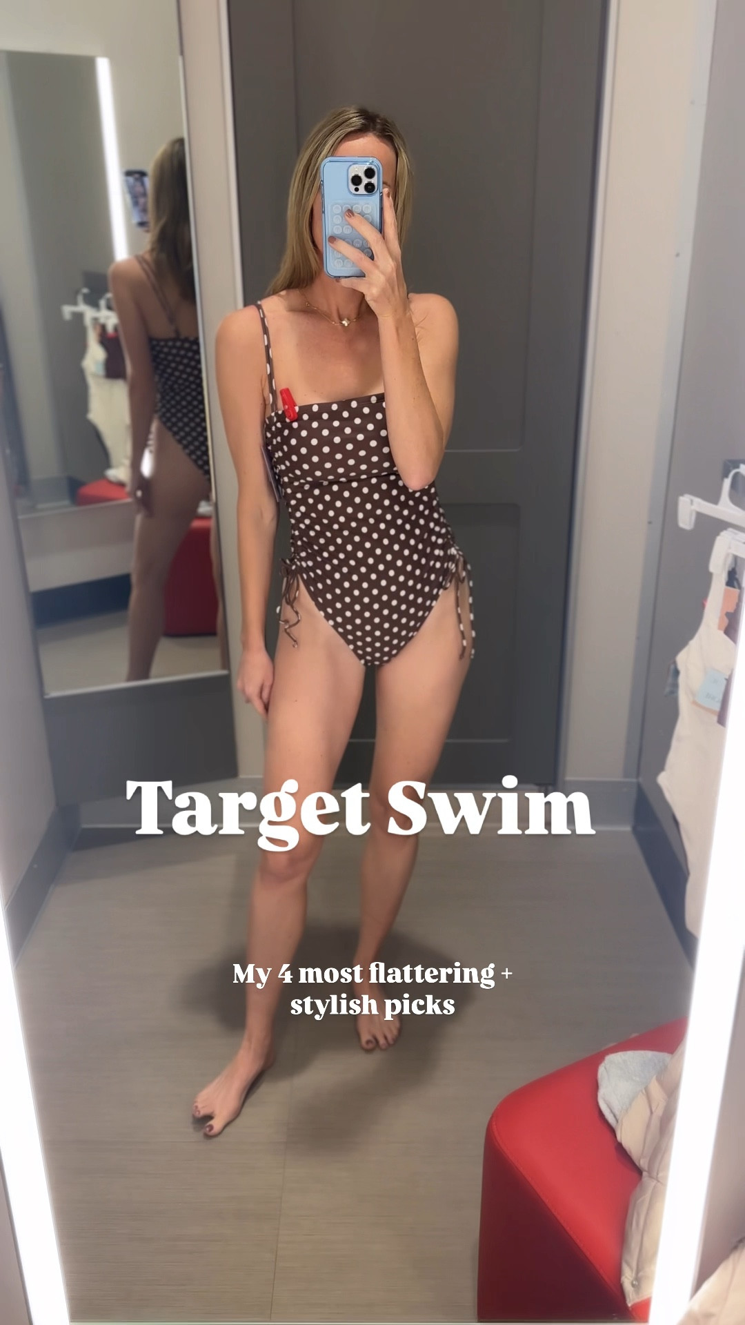 Target with the 5 ⭐️ resort swim!! Don’t just trust me, but look at all of the 5 star reviews online! These are all super chic, flattering and affordable. I linked more here that I didn’t see in my store but I would 100% try if you are heading somewhere warm this winter! I wear a M or my regular bra size in tops🤎 @target @targetstyle #target #targetstyle #targetpartner #ad

#LTKSeasonal #LTKSwim #LTKFindsUnder50