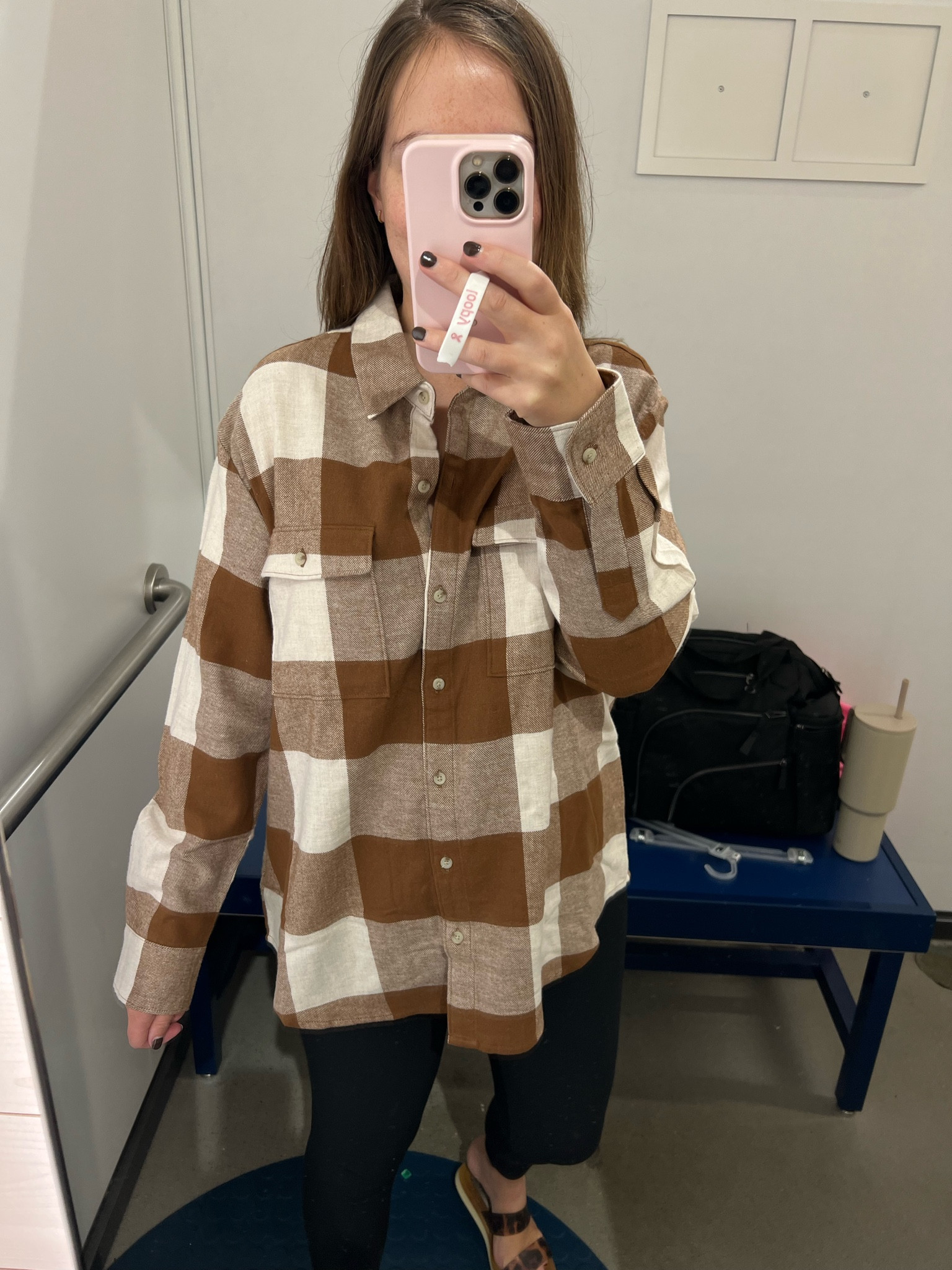 Boyfriend style flannel

Wearing a M for extra oversized 

Leggings: size M

#LTKSeasonal #LTKstyletip #LTKfindsunder50