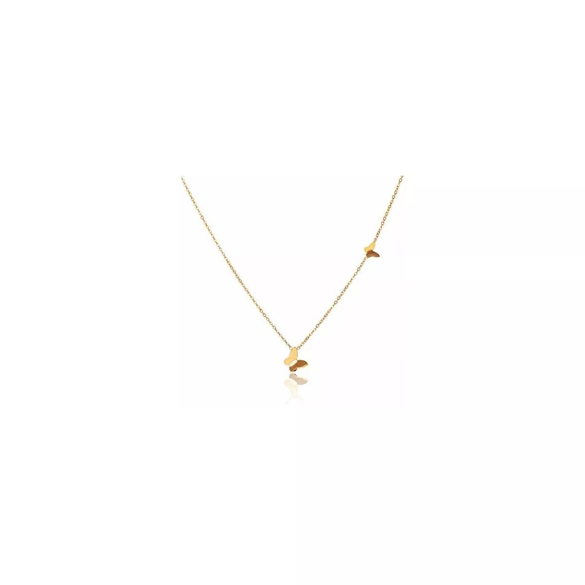 Benevolence LA Gold Butterfly Necklace for Women - 14k Gold Dipped | Target