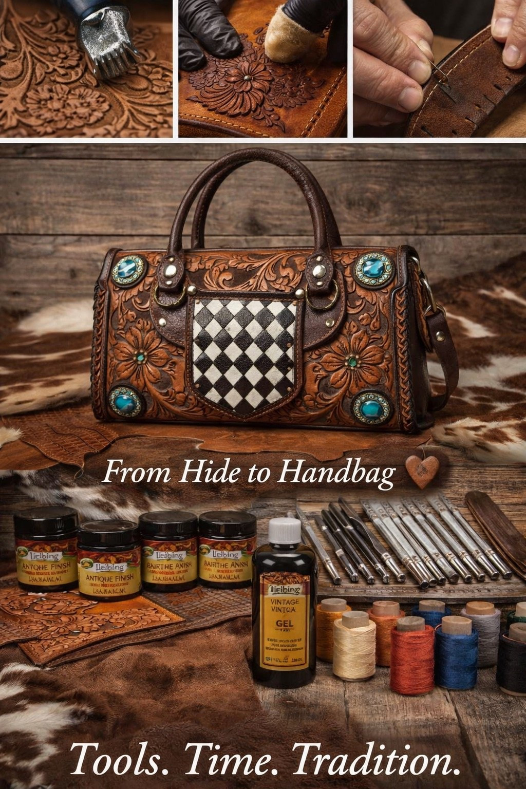 PART 2 of products 
From Hide to Handbag 🤎 this is just some of the things used to make these beautiful pieces @fiebings #western #fiebings #tooledleather

#LTKSeasonal #LTKSaleAlert #LTKSpringSale