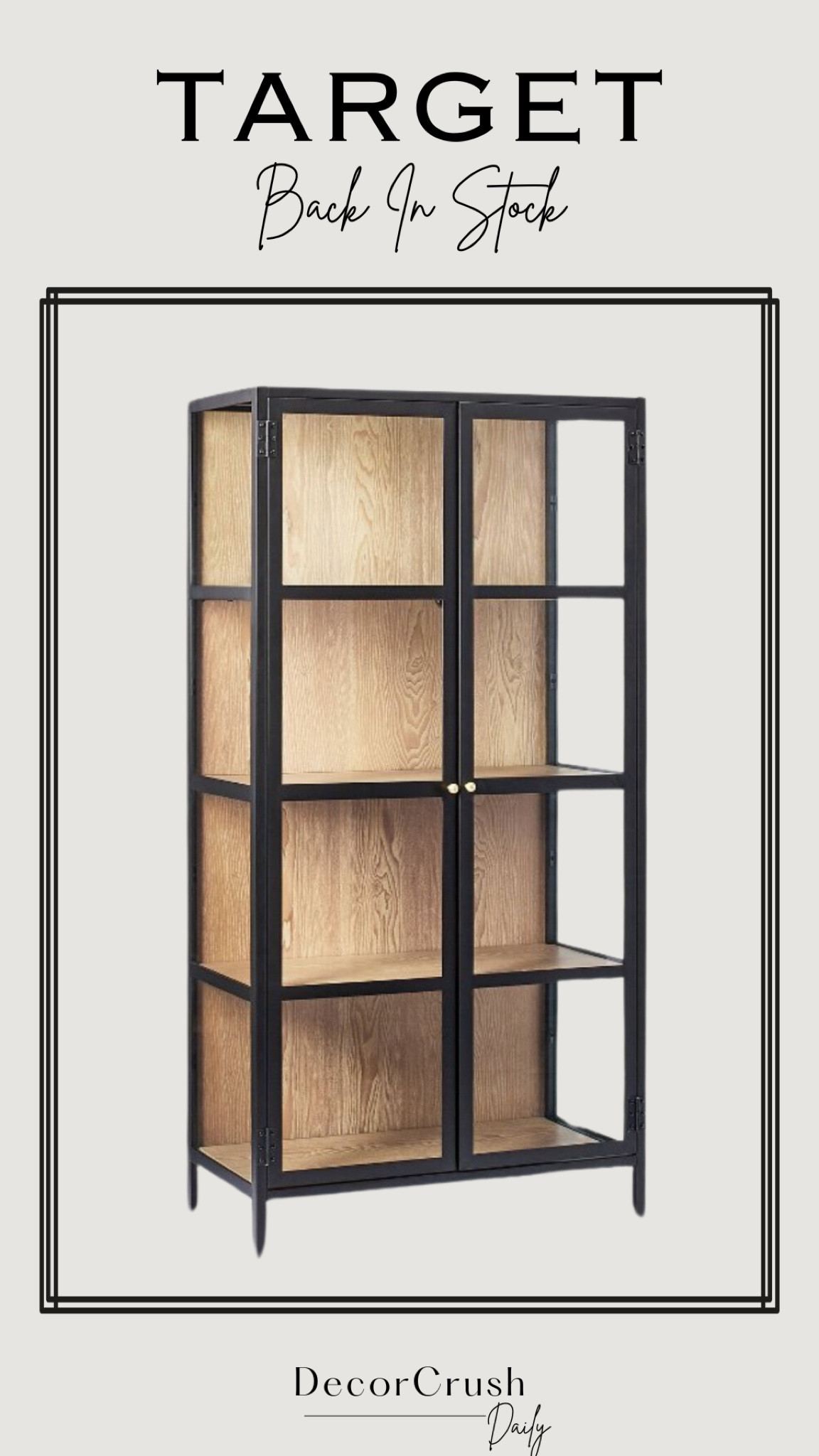 Target Studio McGee cabinet back in stockk

#LTKStyleTip #LTKSeasonal #LTKHome