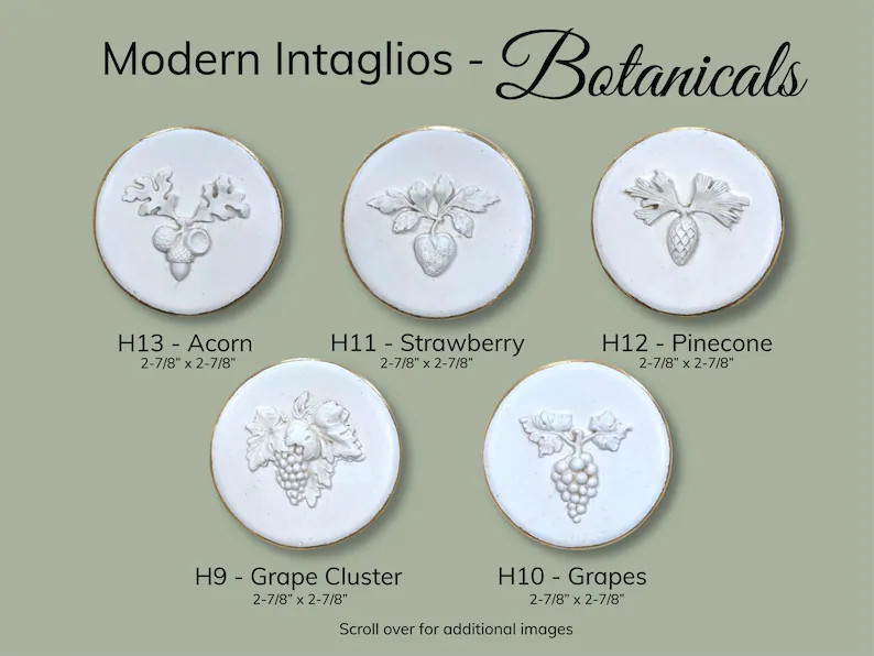 Botanical Intaglios - Etsy | Etsy (US)