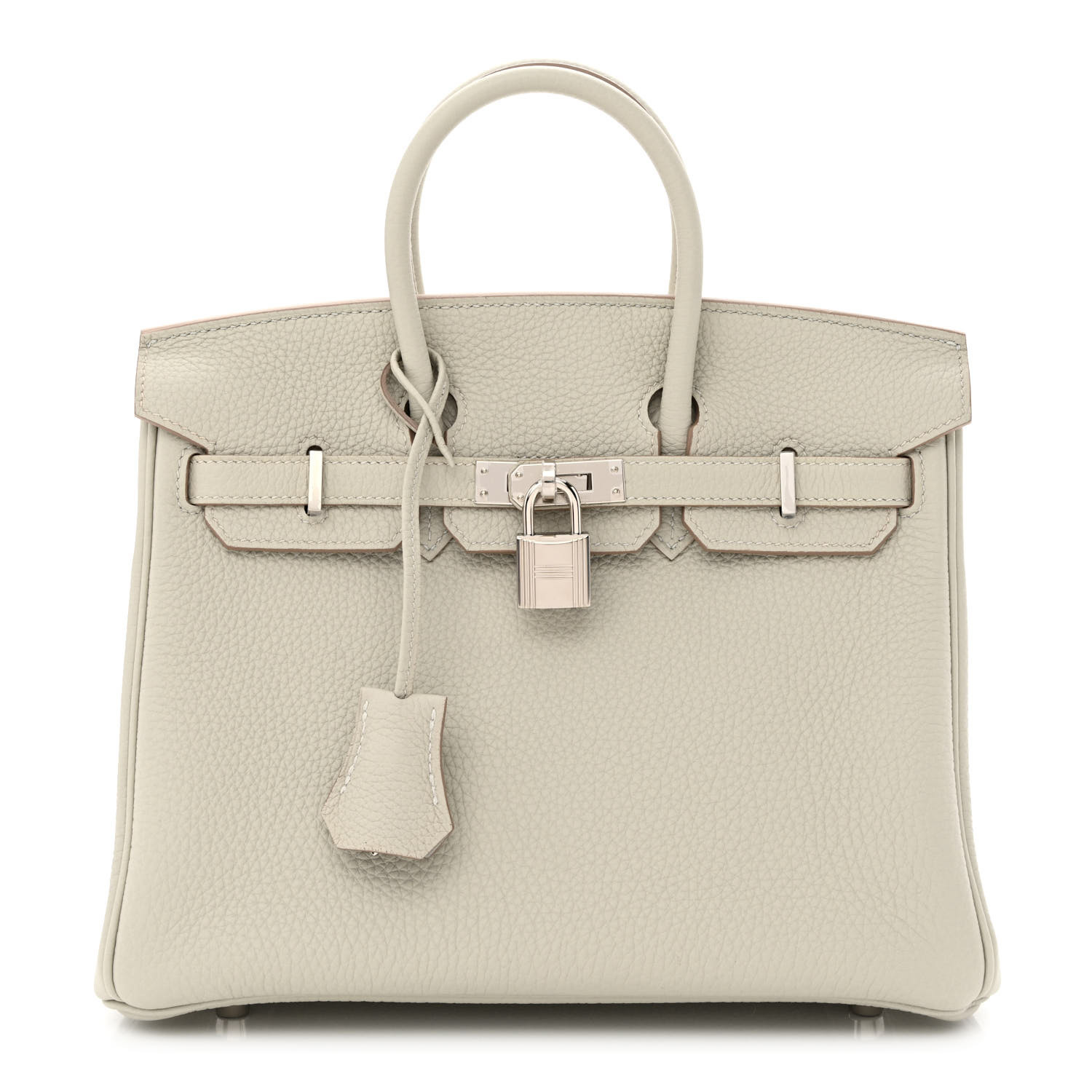 Togo Birkin 25 Gris Perle | FASHIONPHILE (US)