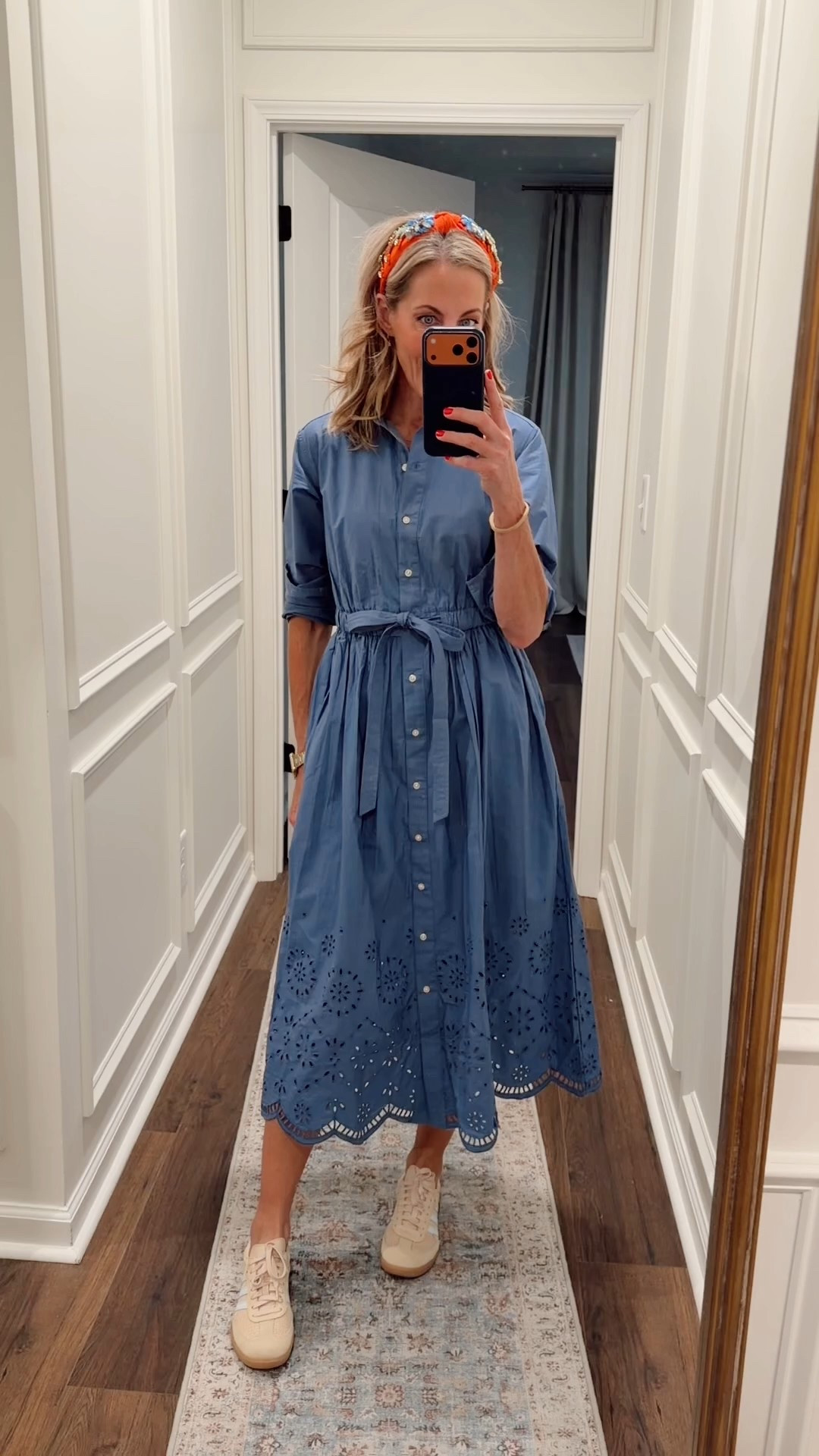 The perfect $36 dress from Walmart!! the eyelet maxi dress brings all the charm you can imagine! 100% cotton this timeless shirt dress goes girly with the eyelet embroidery and scalloped hem. So easy to wear. Love it with your favorite sneaker or sandal  

#LTKgrwm #LTKmomlife #LTKootd