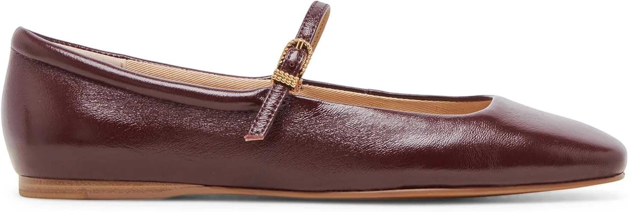 Square Toe Mary Jane Ballet Flats Shoes for Women Comfortable Dressy Casual Wide Width Ballerina ... | Amazon (US)