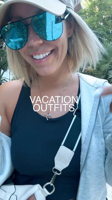 One entire day of what I wore on vacation!!! Now just take me back to paradise!!!! Everything is from @walmart and @amazon 🙌🏻 Comment for links!!!
⬇️⬇️⬇️
Morning outfit 👉🏻 hoodie sized up to large. Shorts and tank size small.
Beach 👉🏻 swim suit size medium, pants size small.
Dinner 👉🏻 dress size small

#LTKfindsunder50 #LTKswim #LTKstyletip