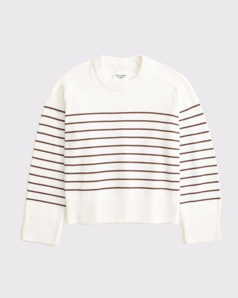 Women's The A&F Madeline Western Crew Sweater | Women's New Arrivals | Abercrombie.com | Abercrombie & Fitch (US)