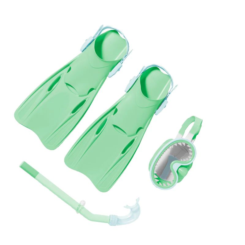 sunnylife mint marble dive set | minnow