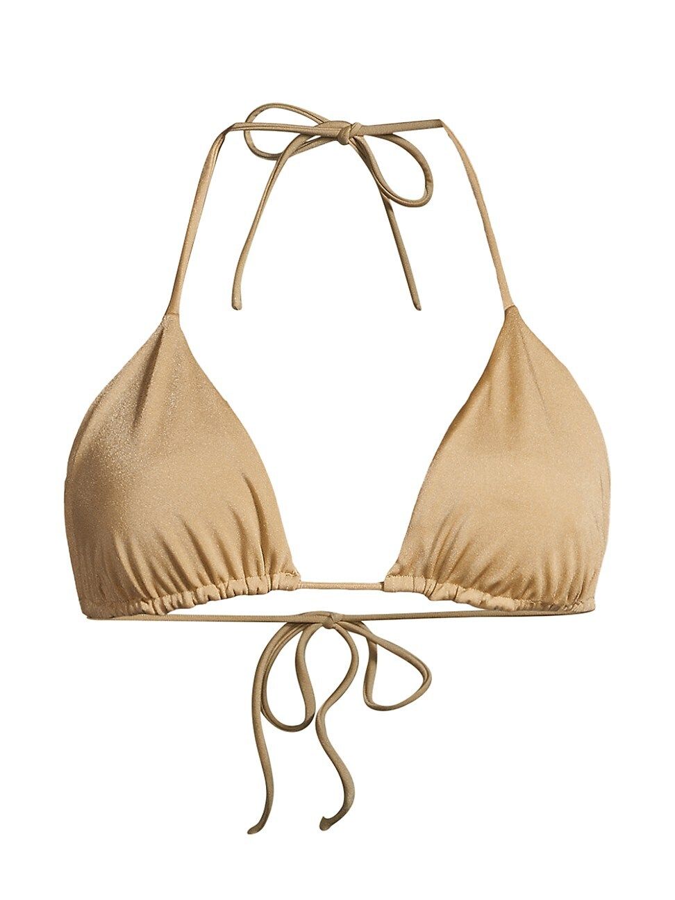 Fifi Sparkling Triangle Bikini Top | Saks Fifth Avenue