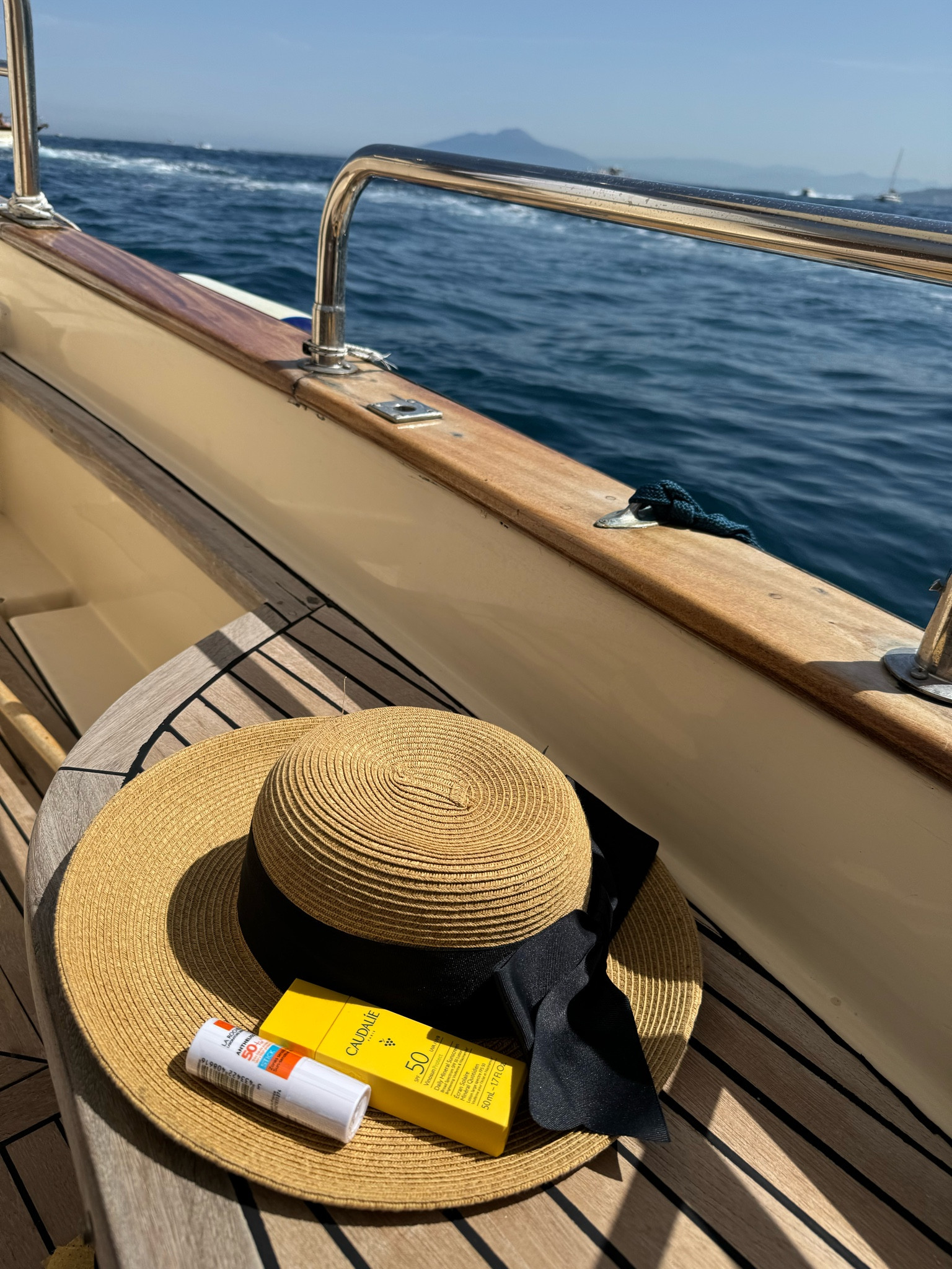 Beach and boat day essentials. Sunscreen from Caudalie and a Tuckernuck foldable hat. 

#LTKTravel #LTKSwim #LTKOver40
