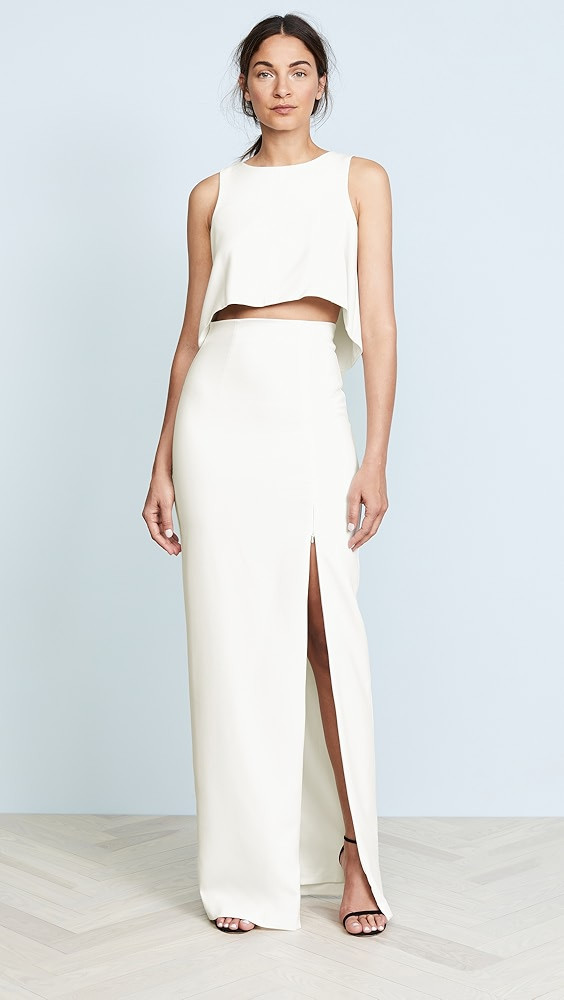 Black Halo Kacie 2 Piece Maxi Dress | Shopbop | Shopbop