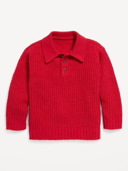 SoSoft Long-Sleeve Collared Sweater for Toddler Boys | Old Navy (US)