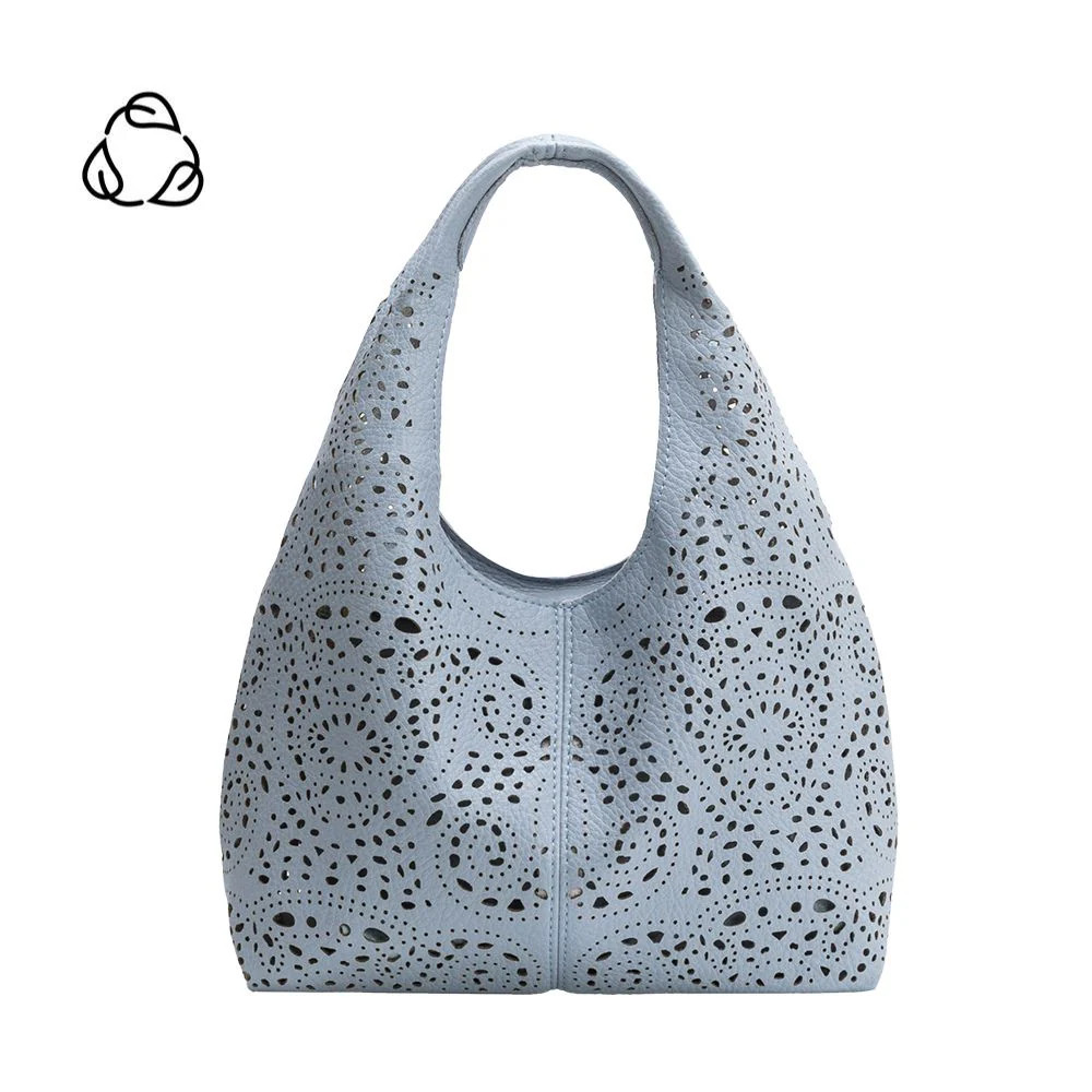 Sky Farrow Small Vegan Leather Tote Bag | Melie Bianco | Melie Bianco