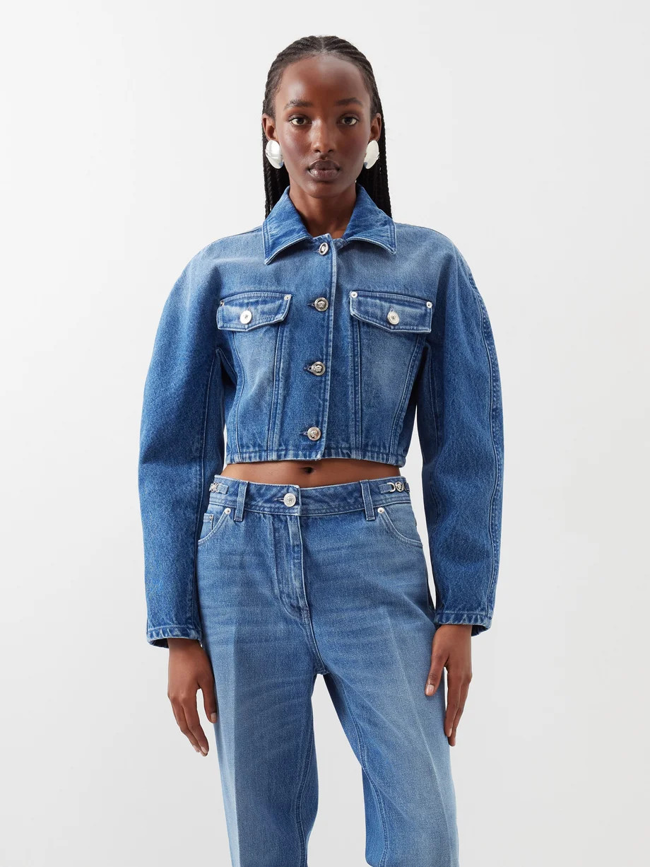 Cropped denim jacket | Matches (EU)
