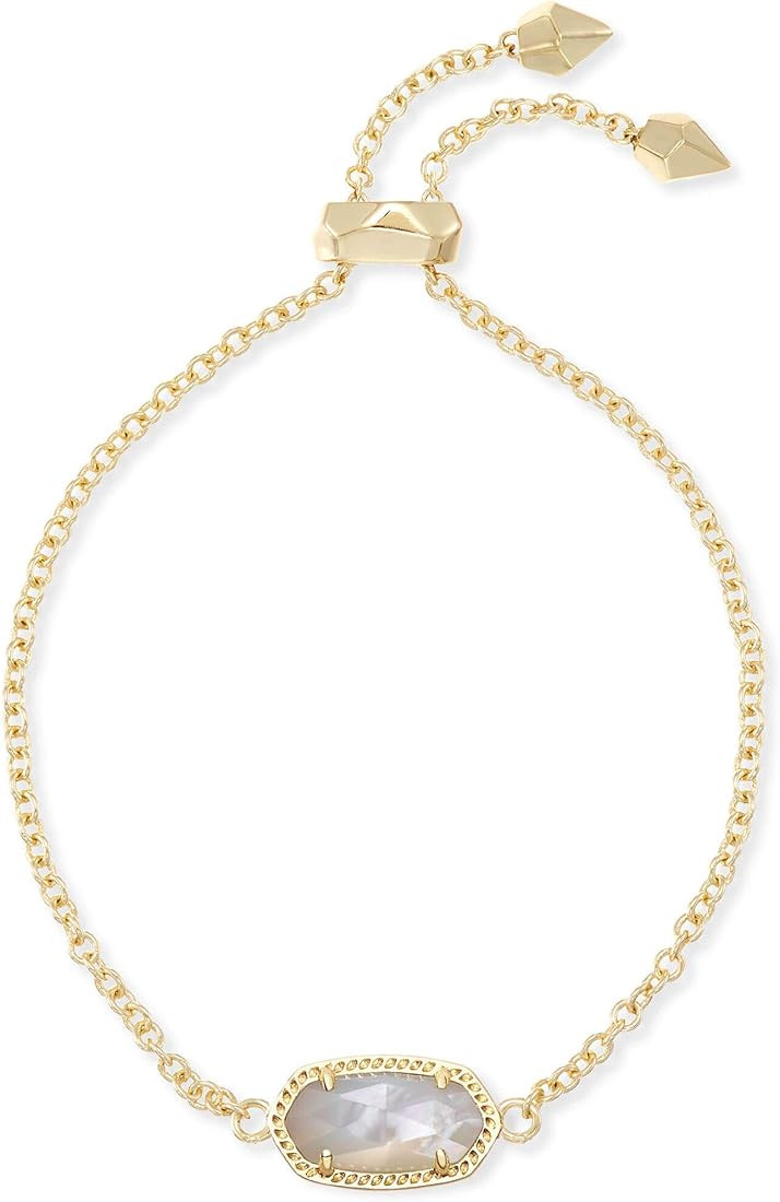 Amazon.com: Kendra Scott Elaina Link Chain Bracelet for Women, Dainty Fashion Jewelry, 14k Gold-P... | Amazon (US)