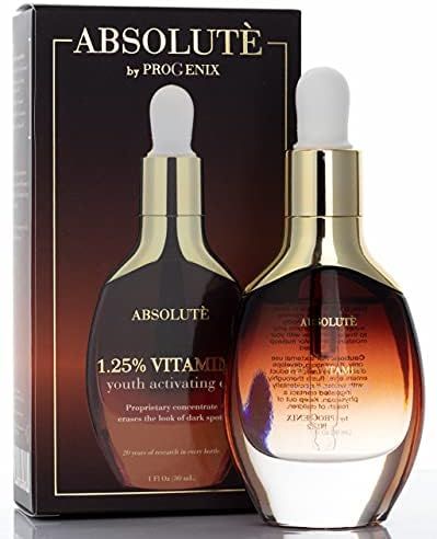 ProGenix Absolute 1.25 Vitamin C Youth Activating Oil - With Evening Primrose, Vitamin E, Turmeri... | Amazon (US)