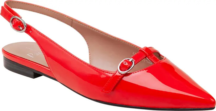 Celina Pointed Toe Slingback Flat (Women) | Nordstrom